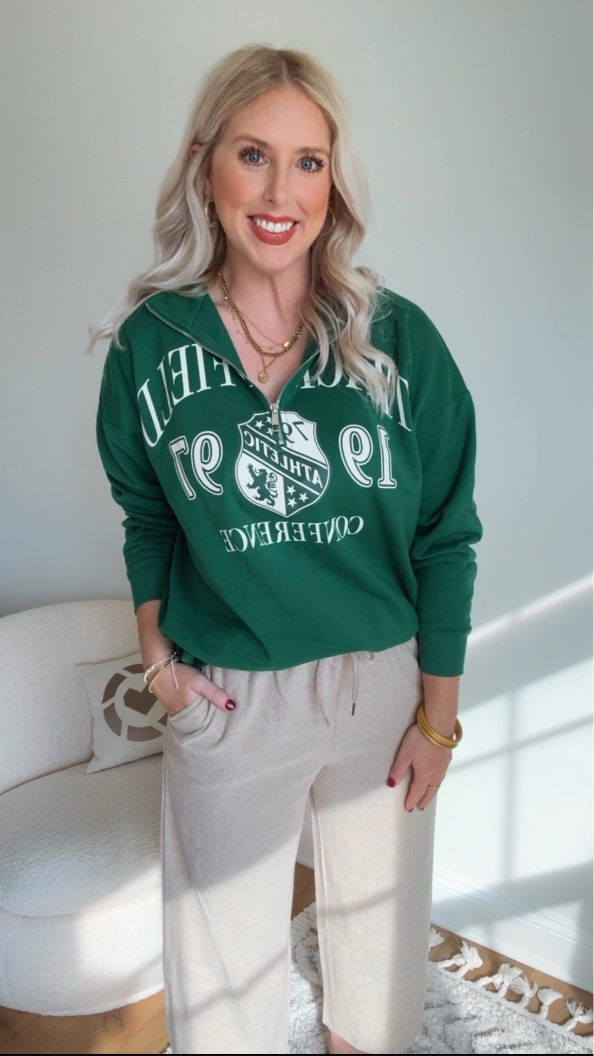 Walmart outfit, lounge outfit, graphic pullover, hacci pants 

#LTKStyleTip #LTKFindsUnder50 #LTKSeasonal