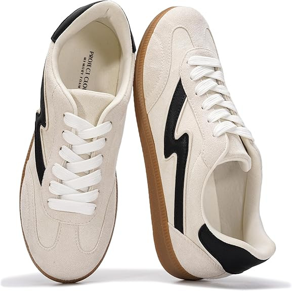 Project Cloud Sneakers for Women - Lace-Up Shoes for Women Trendy Women Sneakers with Memory Foam... | Amazon (US)