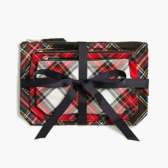 Canvas pouches set-of-three | J.Crew Factory