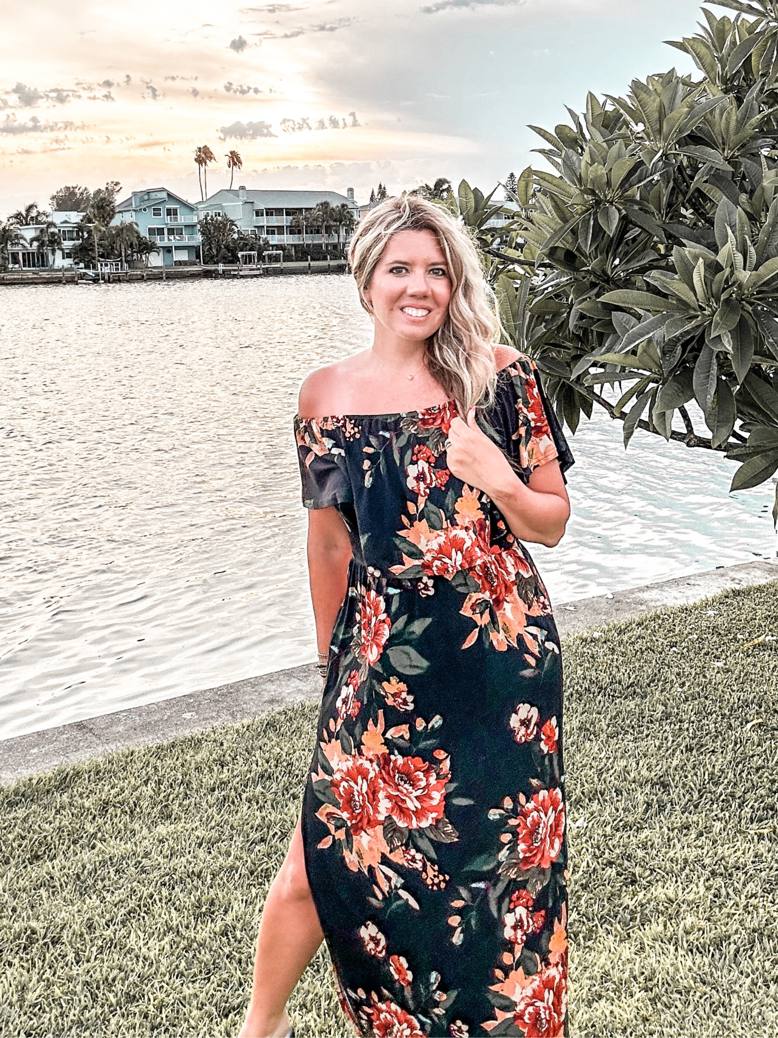 Off the shoulder dress 🌸, floral dress, floral print, off shoulder, Amazon, ruffle, black floral, beach fashion, beach trip

#LTKstyletip #LTKunder50 #LTKfit