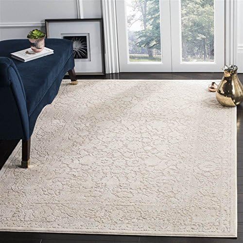 SAFAVIEH Reflection Collection 8' x 10' Beige/Cream RFT667A Vintage Distressed Area Rug | Amazon (US)