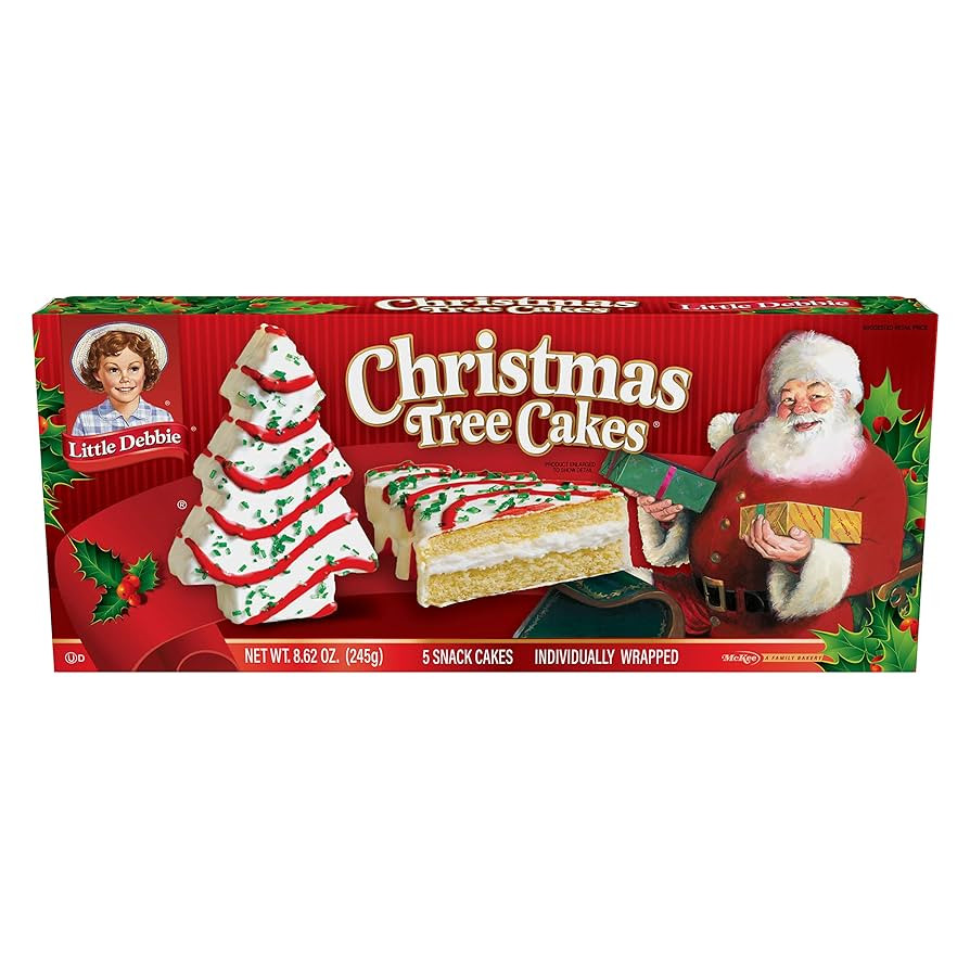 Christmas Tree Cakes 3 Boxes of 5 (Total 15 Cakes) | Amazon (US)