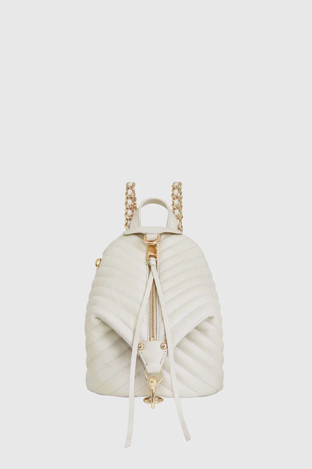 Small Julian Chevron Quilted Backpack | Rebecca Minkoff