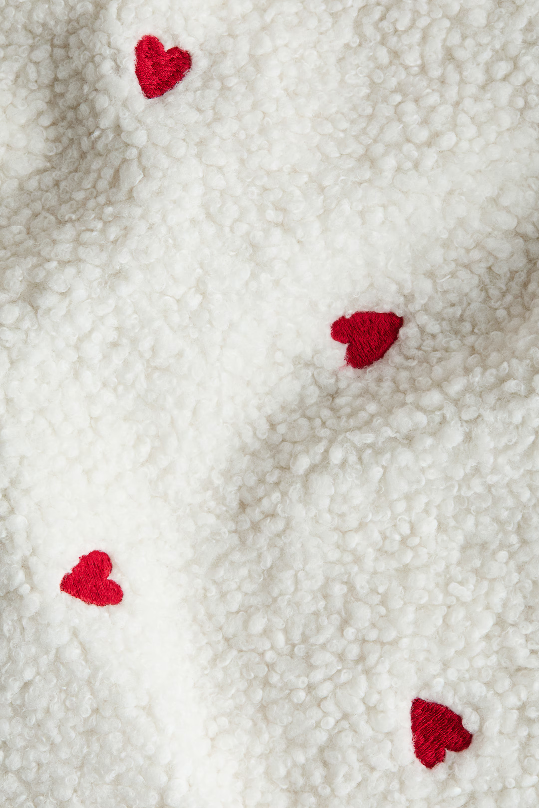 Teddy Fleece Cardigan with Zipper | H&M (US + CA)