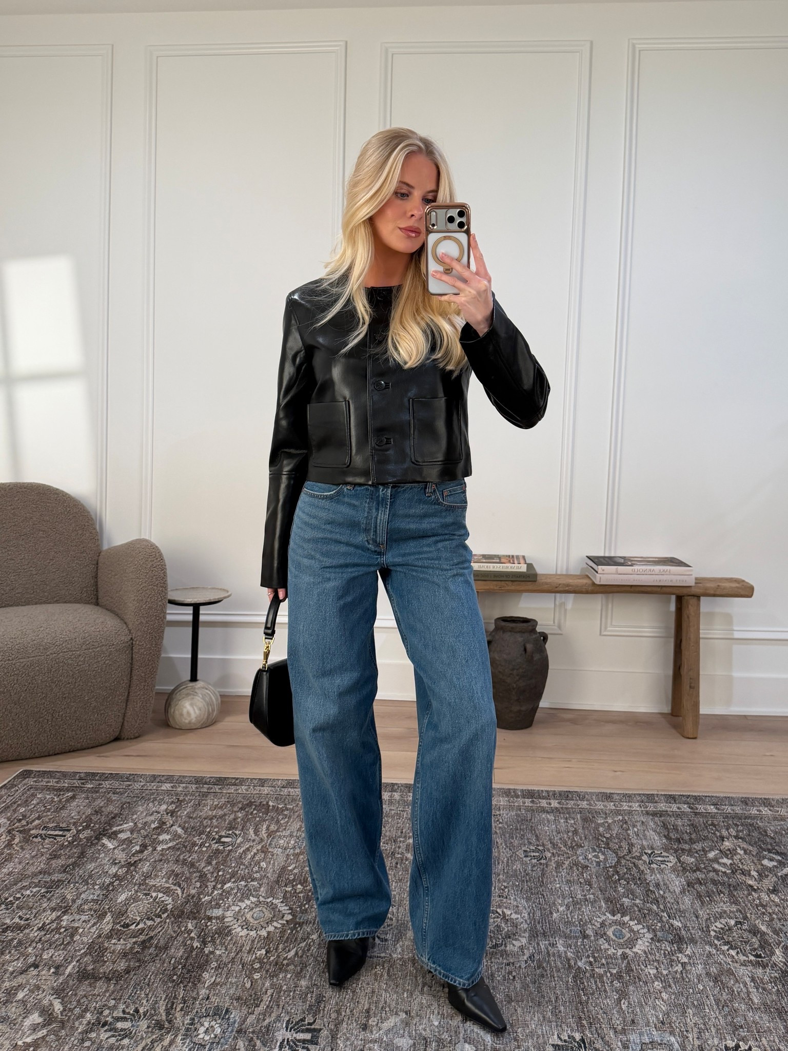 Wearing a med in jacket, 28 in jeans (sized up for pregnancy, run tts - wash is 5 Yrs Kiss n Tell Bl), boots are tts! #kathleenpost

Black Friday Sale, cyber week, cyber Monday, winter fashion, winter outfit, holiday outfit

#LTKSeasonal #LTKSaleAlert #LTKCyberWeek