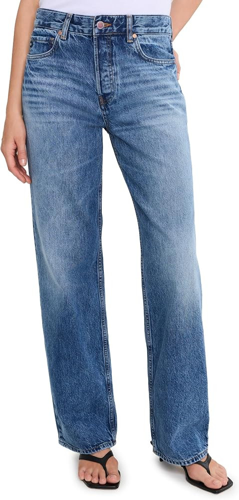 AG Jeans Billie Relaxed Straight in American Riviera | Amazon (US)
