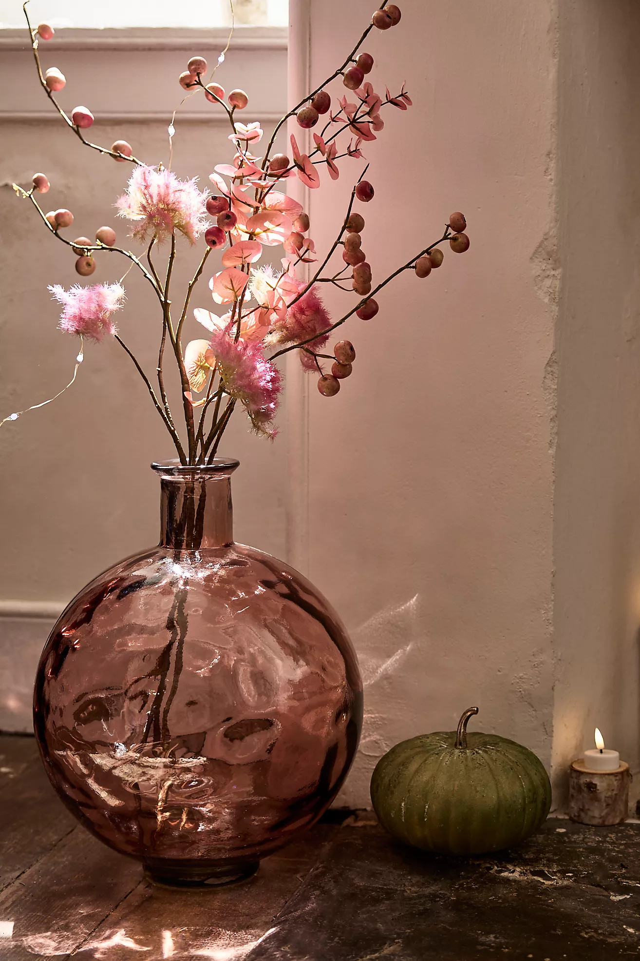 Colorful Recycled Glass Vase | Anthropologie (US)