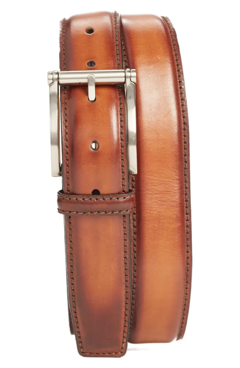 Carbon Leather Belt | Nordstrom