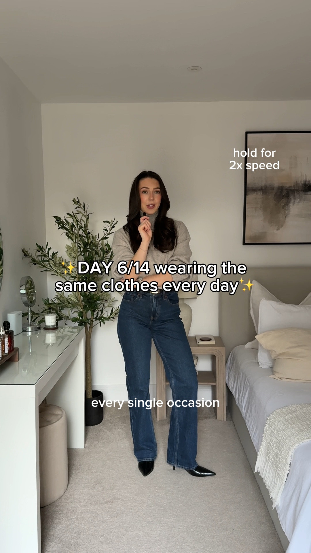 DAY 6/14 of my WINTER CAPSULE SERIES ❄️ You don’t need a new outfit for every occasion. Here’s my go-to formula: roll neck + straight-leg jeans + belt + pointed boots, with a gilet under my coat for extra warmth. Shop the look 🤍capsule wardrobe, outfit formula, winter layering, straight leg jeans, wool coat

#LTKgrwm #LTKSeasonal #LTKootd