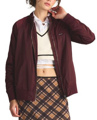 Women's Satin Bomber Jacket - Silver | Macy's