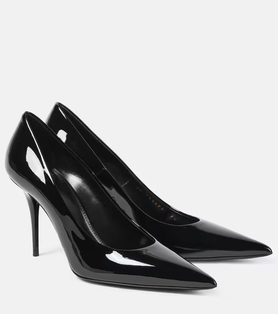 Saint Laurent Escarpins Norma en cuir verni | Mytheresa (INTL)