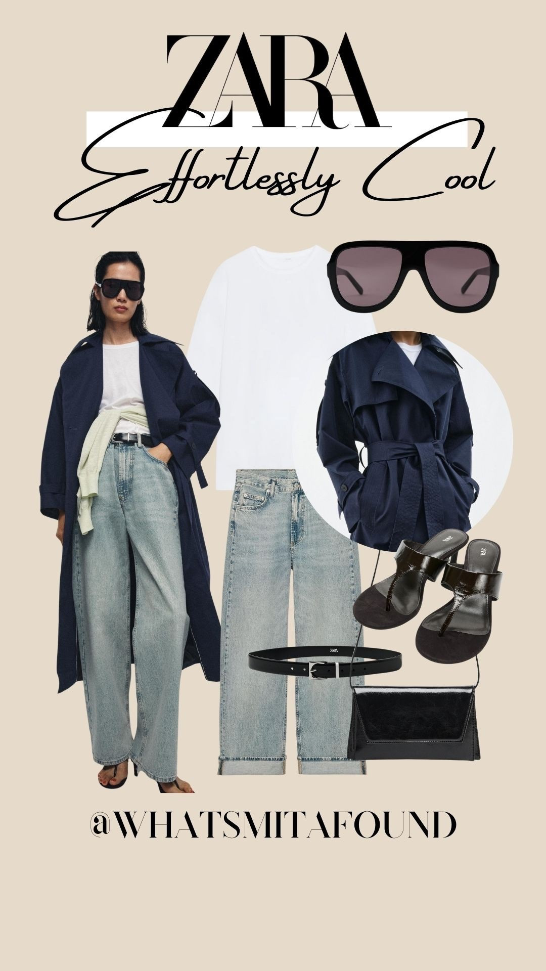 The perfect outfit from Zara for that effortlessly cool look.  

#LTKootd #LTKBeauty #LTKSaleAlert
