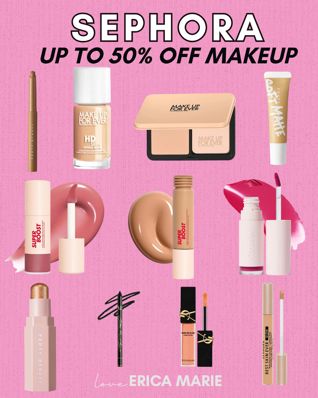 Found this up to 50% off makeup sale at Sephora! Grab your favorite beauty essentials or stock up your gift drawer before supplies run out. 

 #LTKSaleAlert