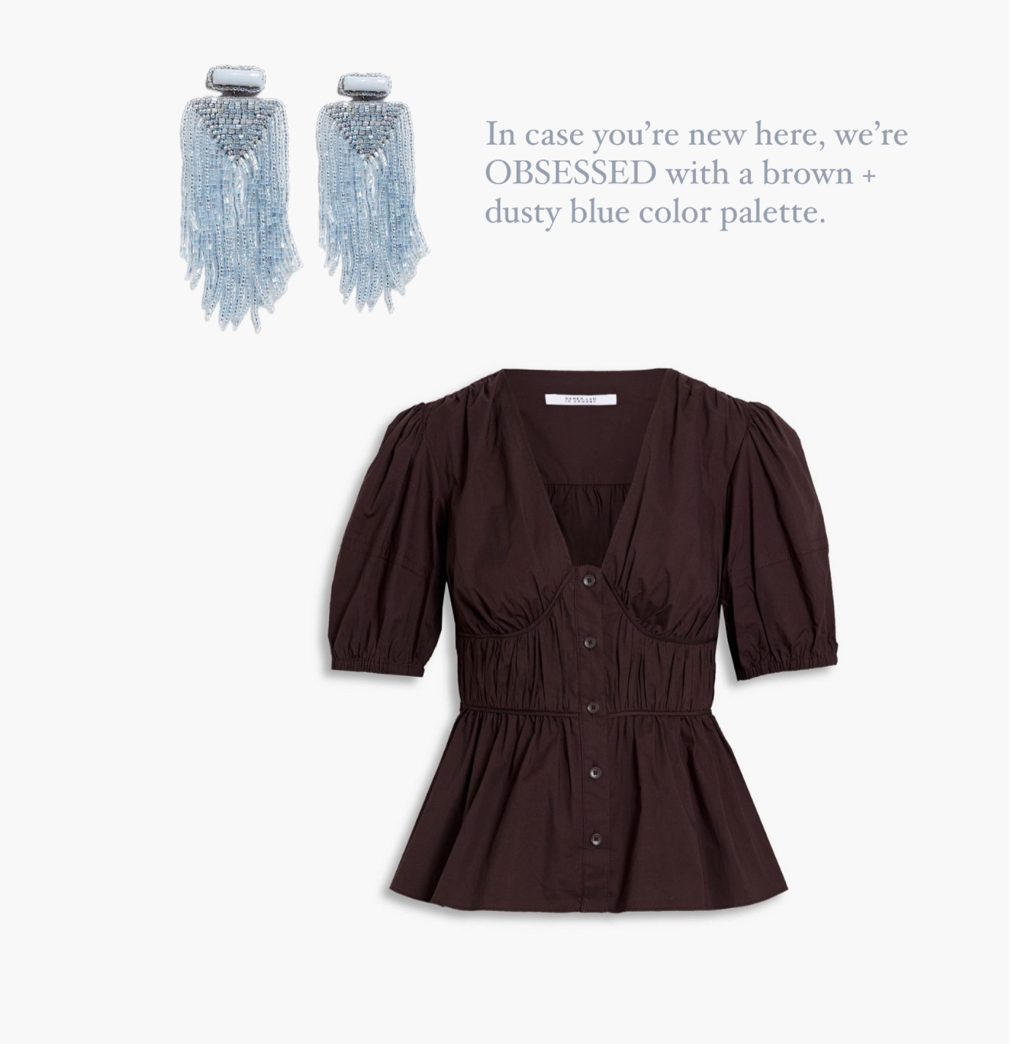 Derek Lam top 60% at the Outnet, statement blue earrings


#LTKfindsunder100 #LTKfindsunder50 #LTKstyletip