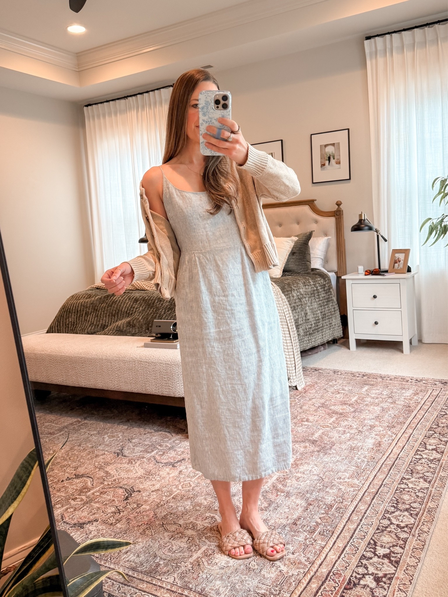 Quince linen midi dress + cardigan = the easiest summer outfit. Lightweight, breathable, and polished enough for brunch, church, or vacation dinners—just add simple sandals and you’re done. (Use code: INFG-26LINENANDLIGHTCO10)

#LTKSeasonal #LTKootd #LTKgrwm