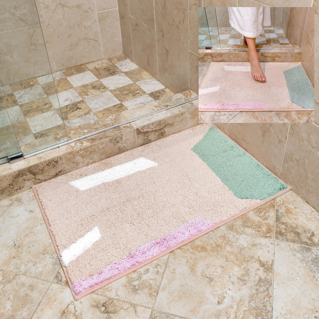 MODMINZEN Bathroom Rug,non-slip Bath Mat,soft , Durable Thick Bath Rugs for Bathroom,easier to Dr... | Etsy (US)
