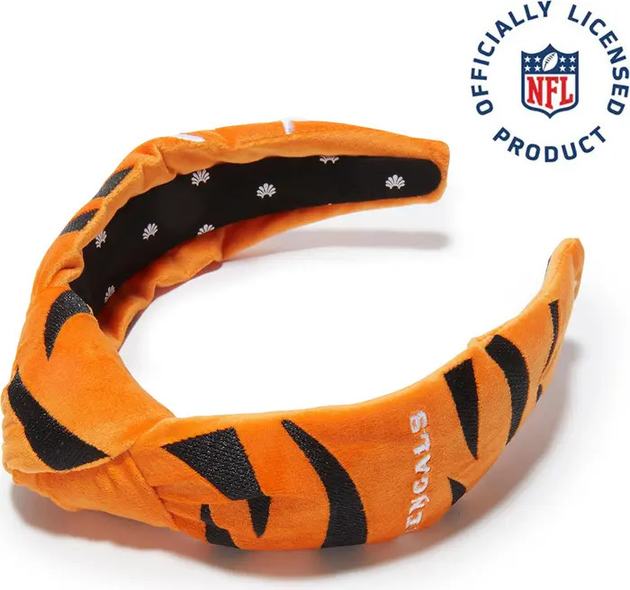 Cincinnati Bengals Embroidered Knotted Headband | Nordstrom