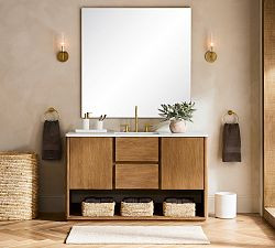 Kona 55" Single Wide Sink Vanity | Pottery Barn (US)