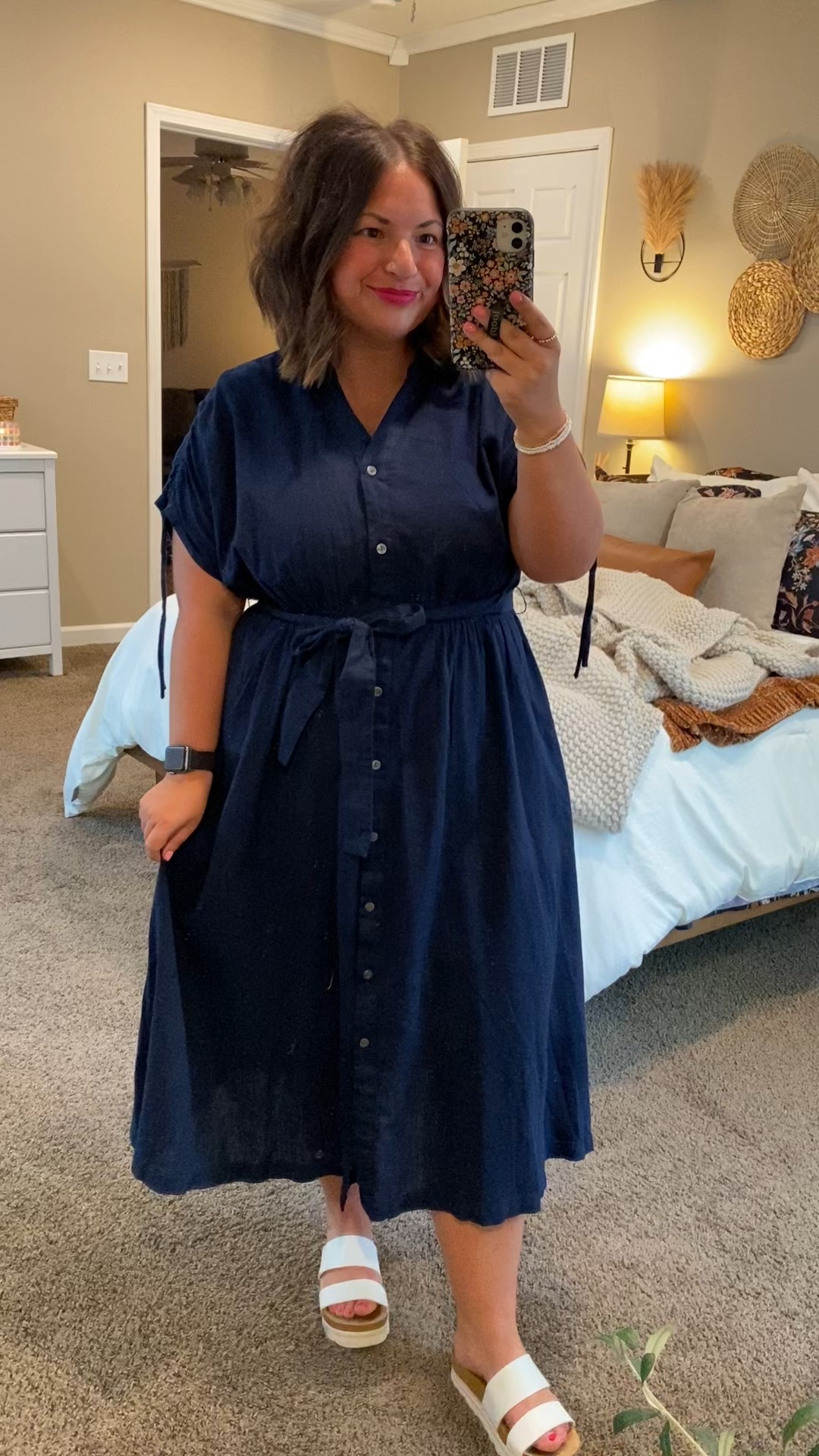 Obsessed with this dress from Walmart! ☀️ It's so breathable and perfect for those warm spring days. Effortlessly chic & comfy all day long + it's super affordable!

sandals: fit true to size // wearing a 5
dress: fits oversized // wearing a large 

 

#LTKMidsize #LTKStyleTip #LTKWorkwear