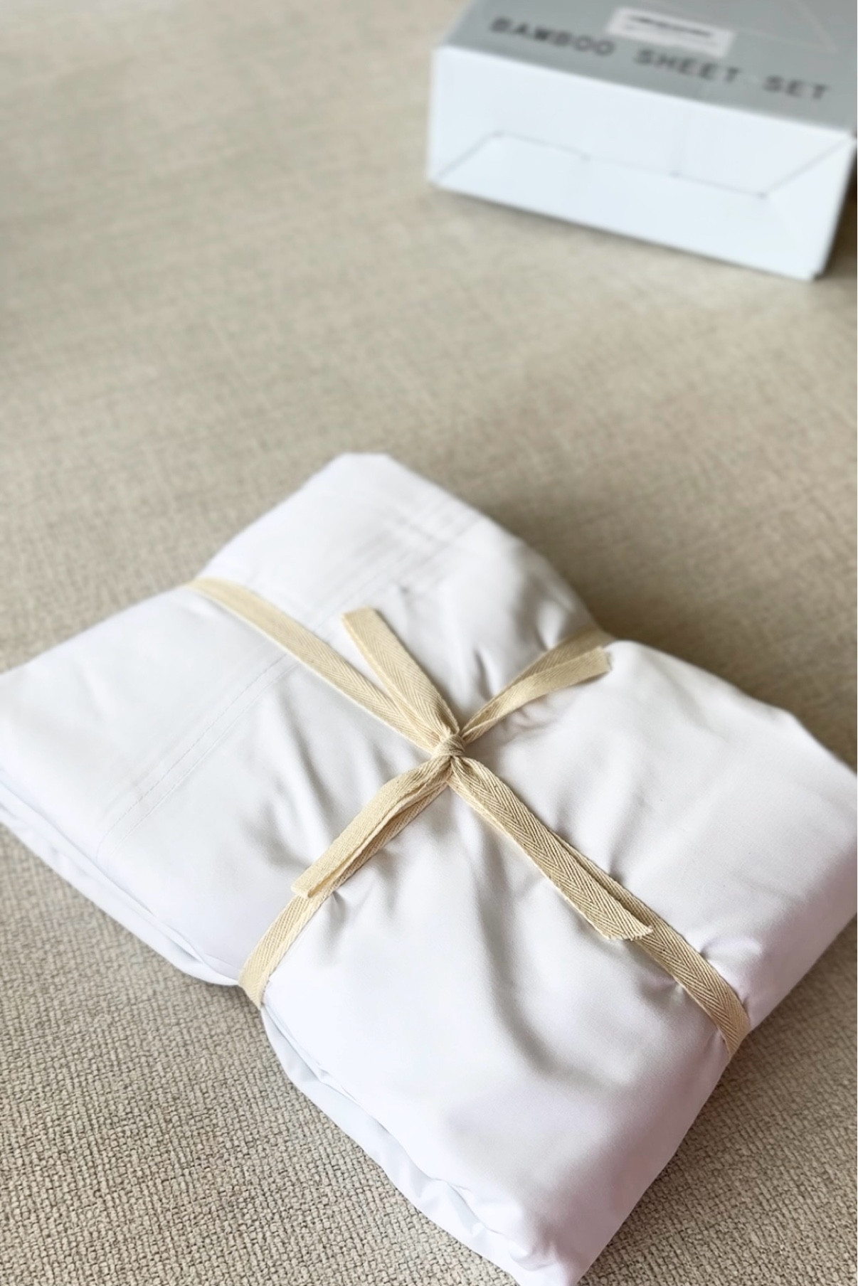 The BEST Amazon bamboo sheet set! 15% off when you clip coupon! #amazon