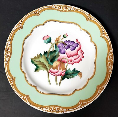 Winterthur Adaptation Andrea by Sadek Mint/Pink/Dessert Plate Pres James K. Polk | eBay US