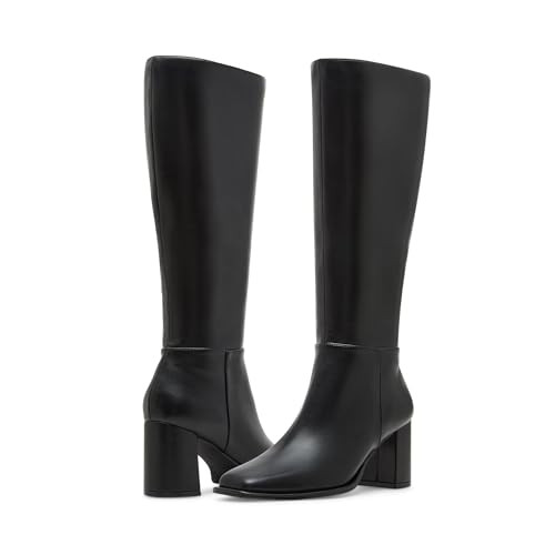 Madden Girl Women's Magnolia Knee High Boot, Black Paris, 6.5 | Amazon (US)