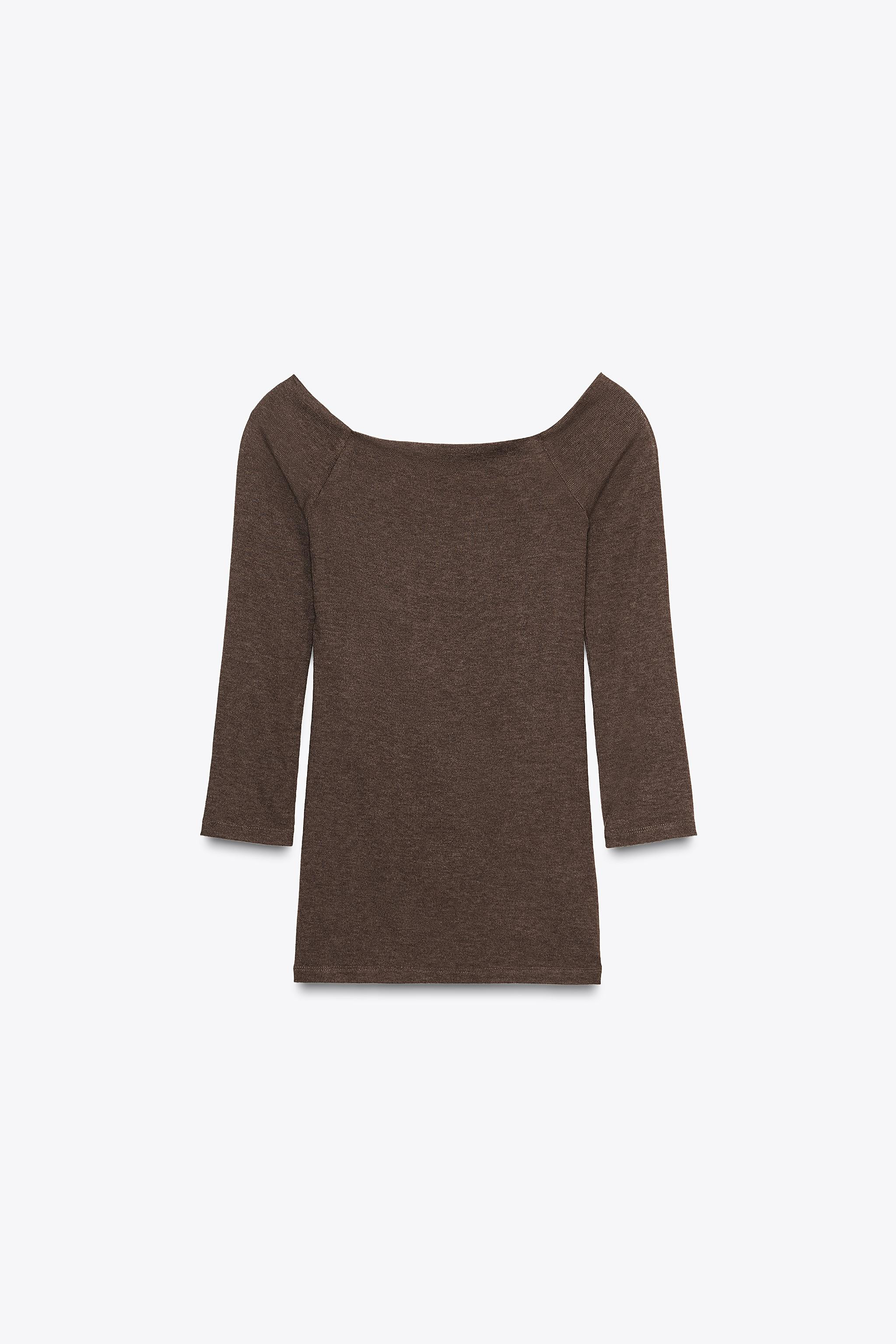 BOATNECK T-SHIRT | Zara US