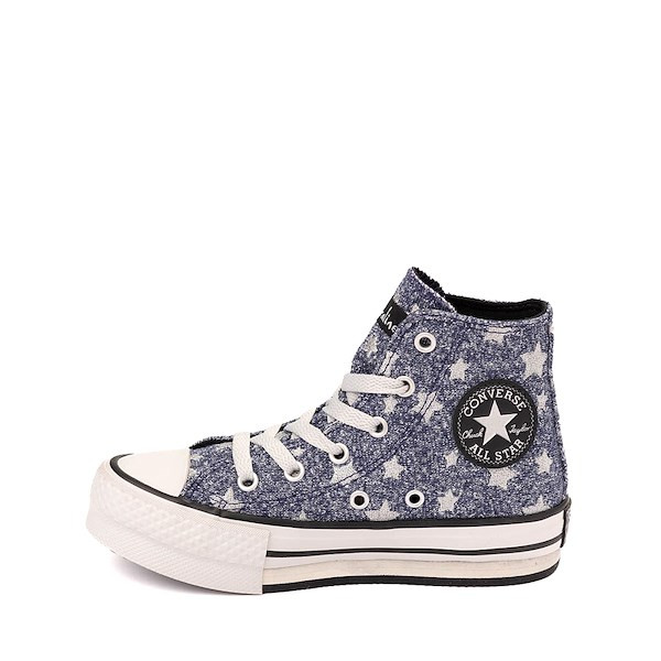 Converse x Coraline Chuck Taylor All Star EVA Lift High-Top Sneaker - Little Kid - Dark Blue | Journeys
