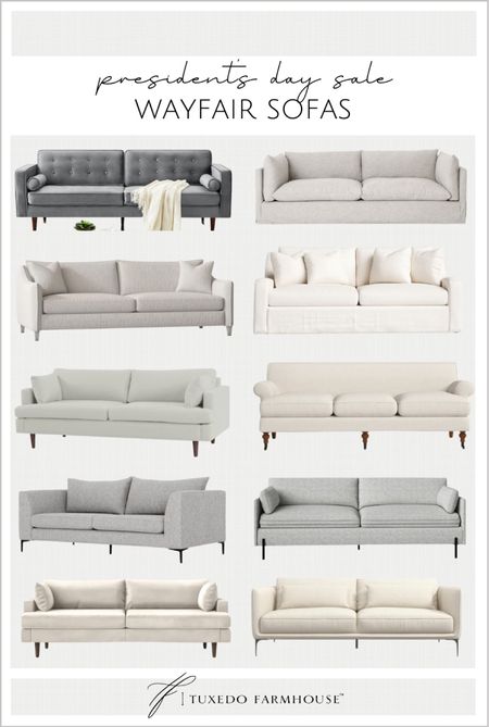 Sofas on the Wayfair President’s Day Sale. 

Living room furniture

#LTKFind #LTKSale #LTKhome