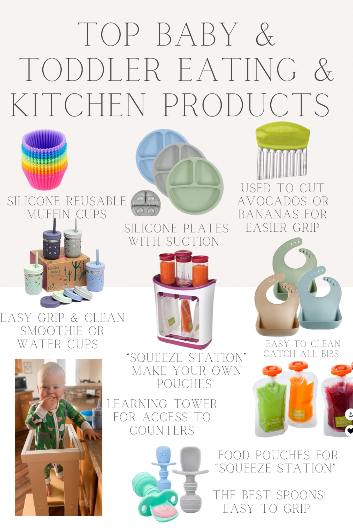 Our top eating & kitchen products we have loved baby through toddler stages so far! We did a mix of purées & BLW. 

#LTKhome #LTKkids #LTKbaby