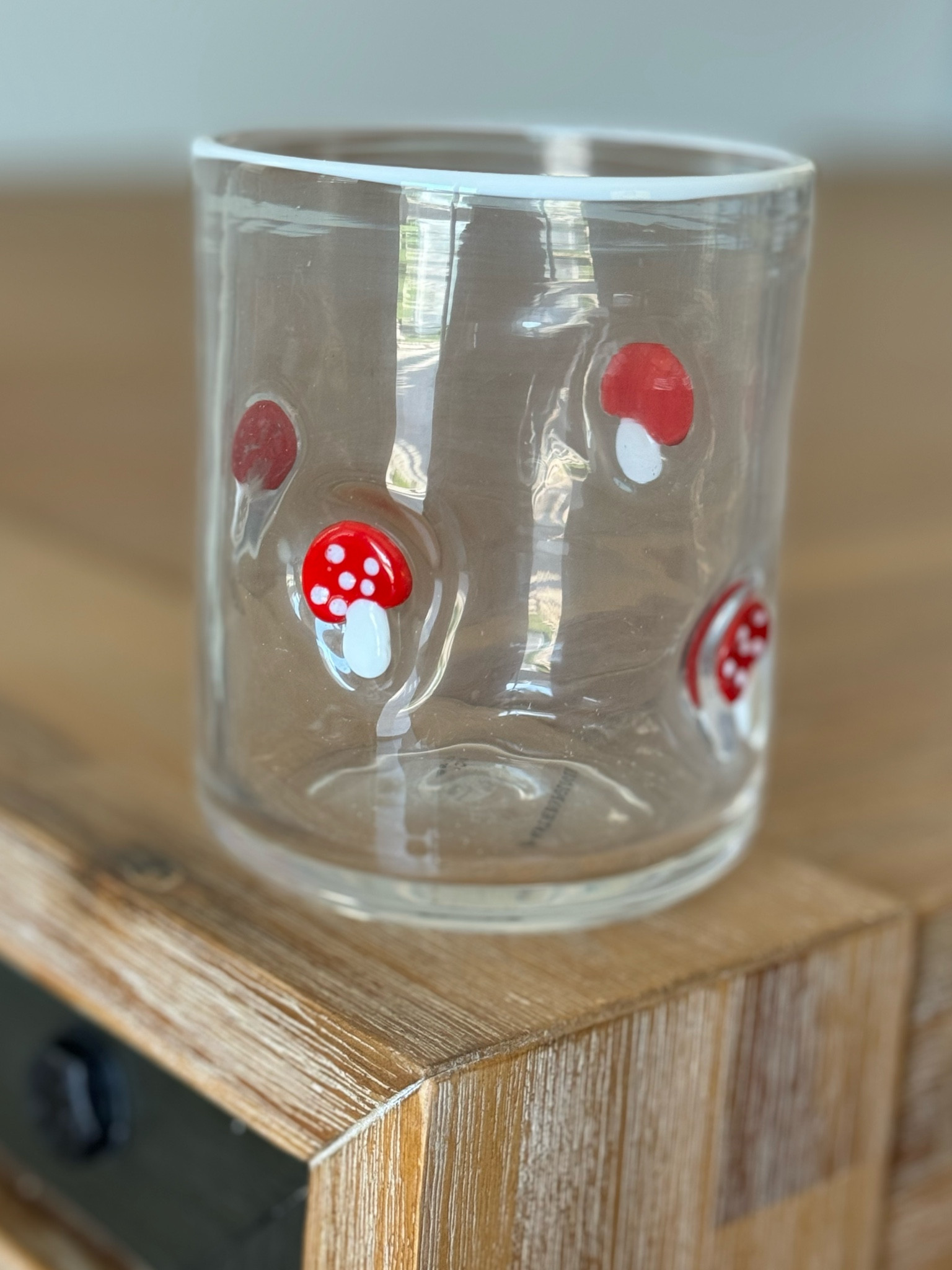 Mushroom drinking glass 

#LTKParties #LTKHome #LTKSeasonal