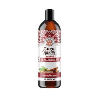 Guru Nanda Natural Whitening Pulling Oil, Cinnamon, 8 oz | CVS | CVS Health