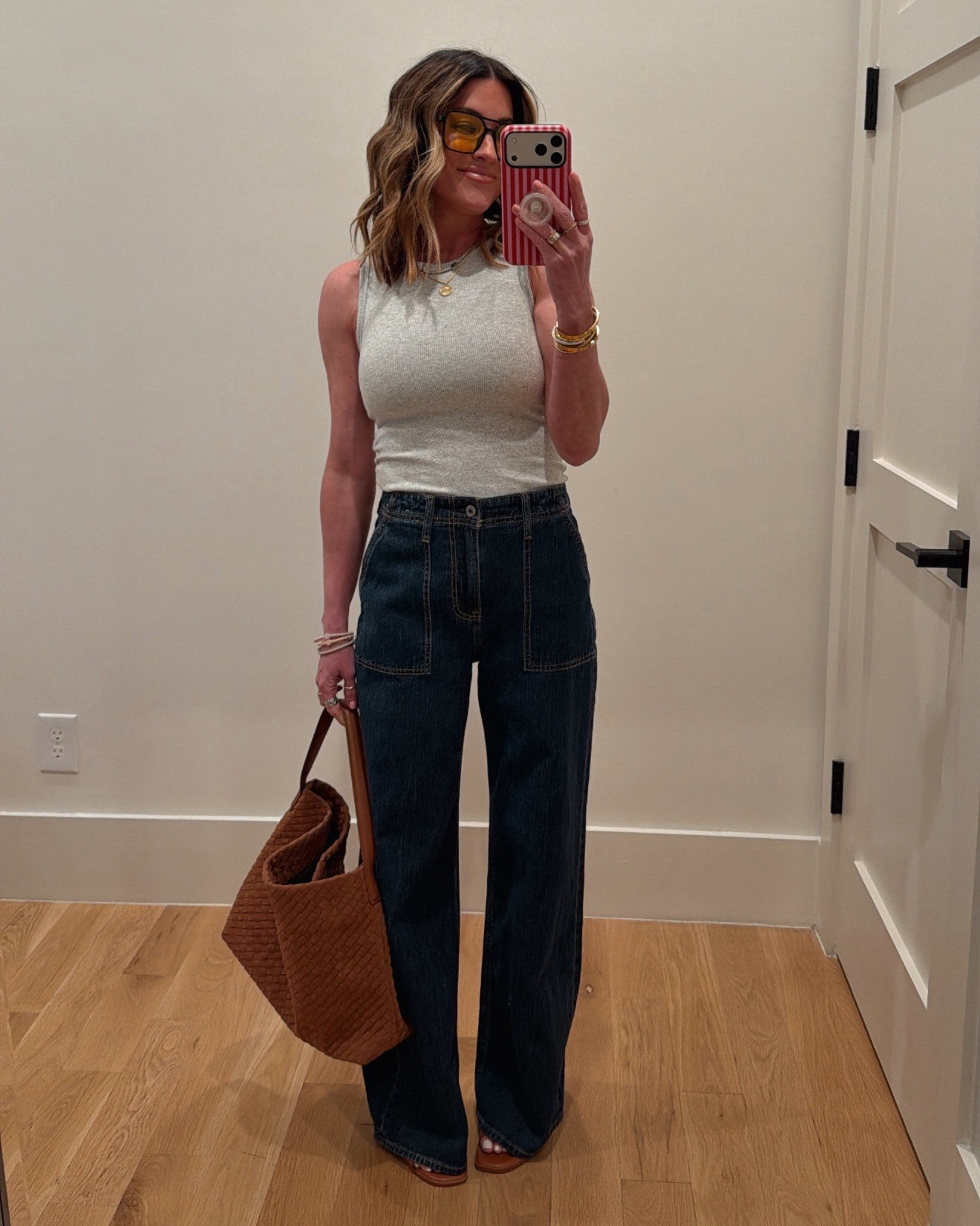 Wearing xs in the tank, and denim is SO comfortable and true to size. Code JENREED will take an extra 15% off!

#LTKootd #LTKgrwm #LTKSaleAlert