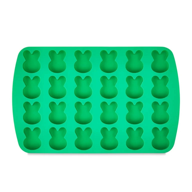 Easter Bunny Shaped Silicone Baking Pan and Mold, Green, 13.2" x 8.3", 24 Cavity, Way To Celebrat... | Walmart (US)