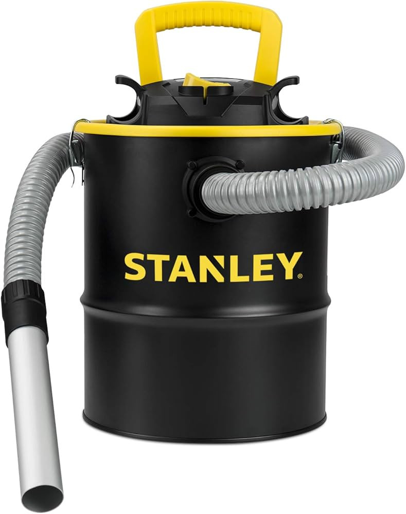 STANLEY Ash Vacuum Cleaner, Portable 4 Gallon Capacity Ash Vac Canister, Powerful 4 Peak HP Horse... | Amazon (US)