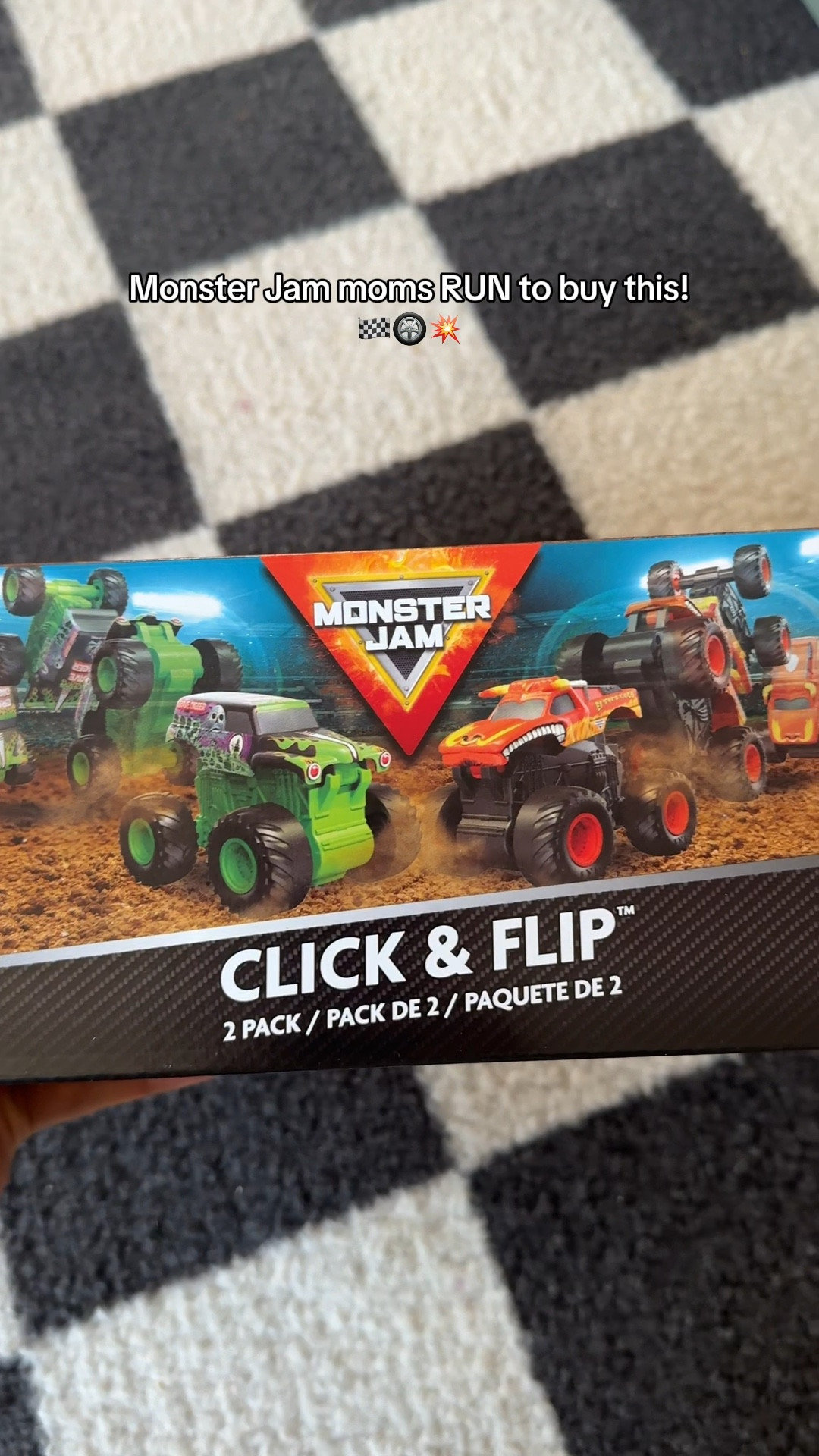 Click and flip monster jam