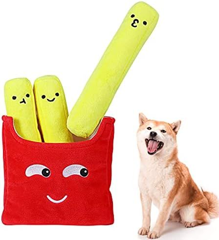 VavoPaw Squeaky Dog Toys, Interactive Plush Dog Toys, Tug of War Dog Chew Toys, Safe Soft Plush S... | Amazon (US)