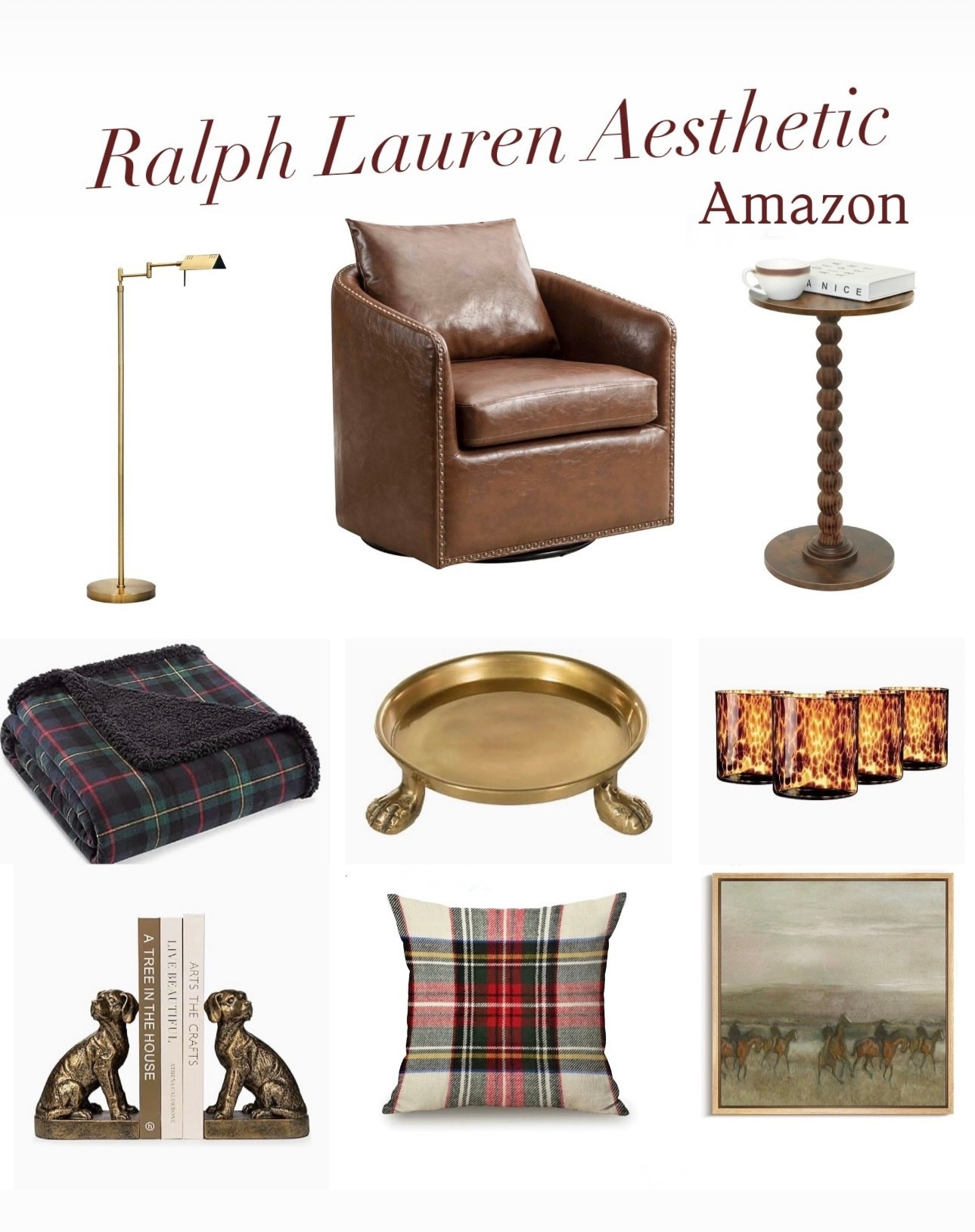 Great home decor finds from Amazon for a Ralph Lauren home look 

#LTKSeasonal #LTKstorytime #LTKHome