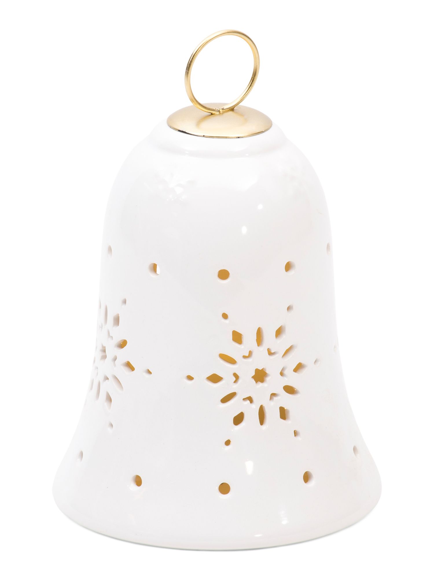 9.75in Led Ceramic Bell Decor | Pillows & Decor | Marshalls | Marshalls