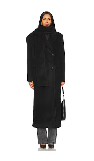 Melia Coat in Black | Revolve Clothing (Global)