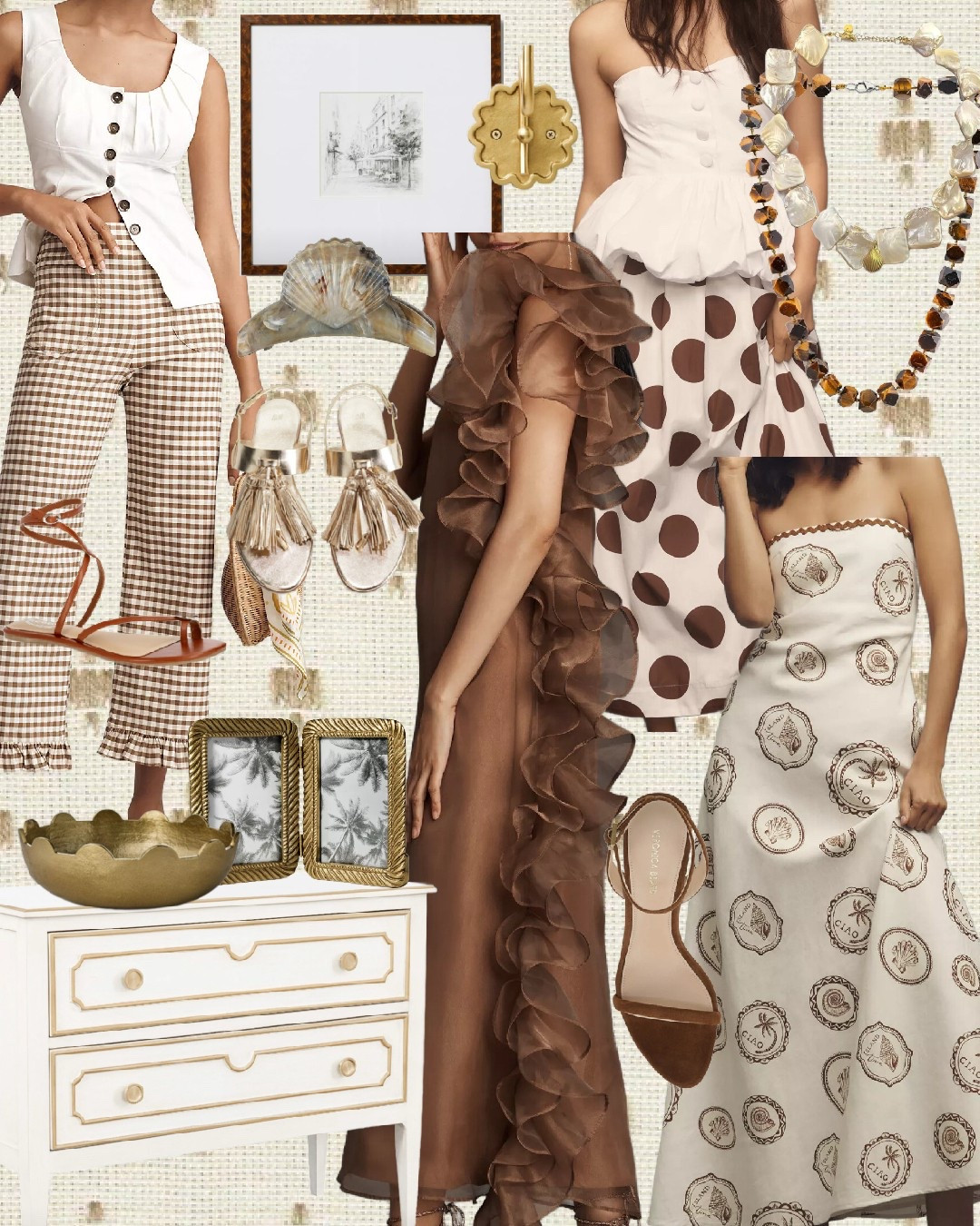 Code JENSEN20 for discount at Anthropologie!!!! 

Summer outfits, wicker rattan, sea shell, Walmart finds, target finds, polka dots, Amazon finds, target finds 