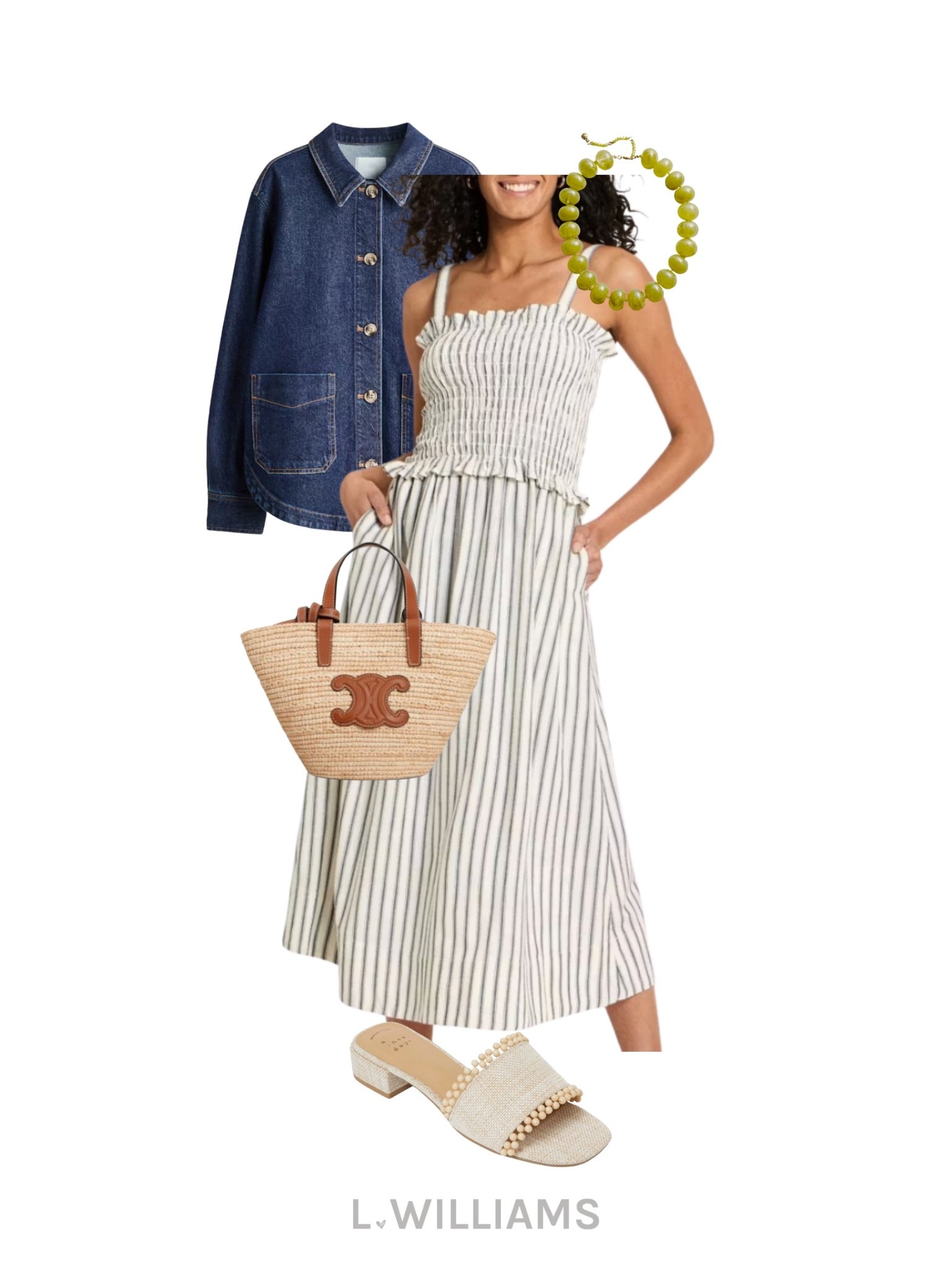 This cotton dress and those shoes are some of my faves! 