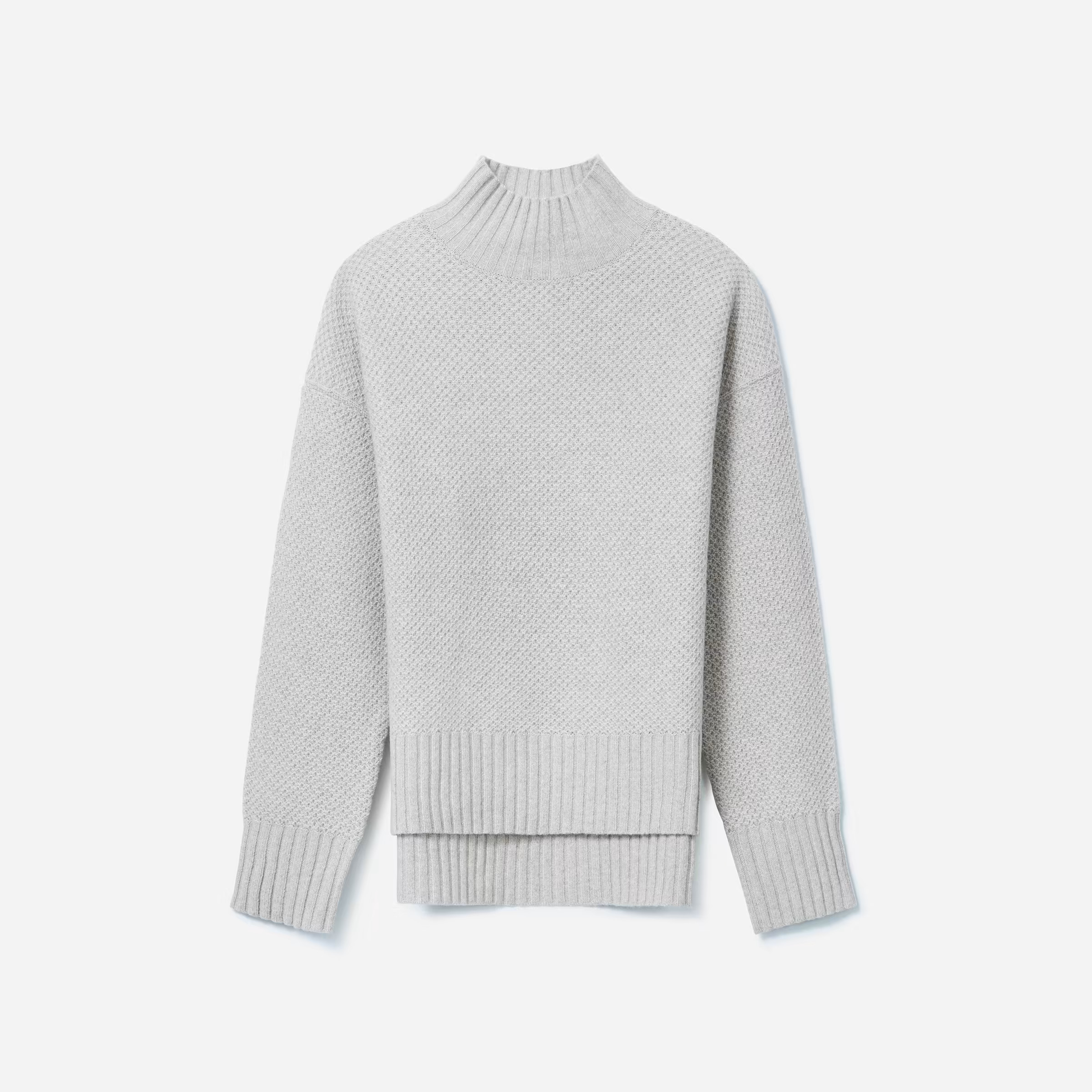 The Oversized Stroopwafel Turtleneck in ReCashmere | Everlane