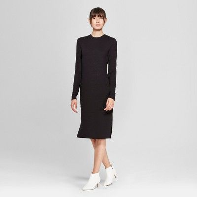 Women's Long Sleeve Knit Midi Dress - Prologue&#153; | Target