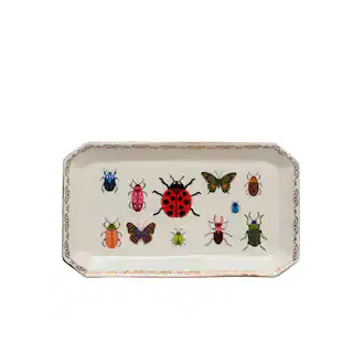 15" Mixed Insects Rectangular Ceramic Plate by Ashland® | Michaels Stores
