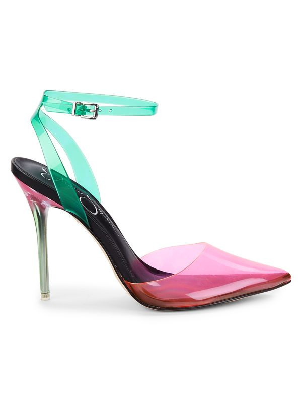 Pirrie Translucent Colorblock Stilletto Pumps | Saks Fifth Avenue OFF 5TH