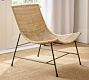 Ojai Woven Scoop Chair | Pottery Barn (US)