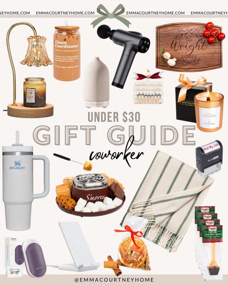 Gift guide for coworkers under $30! Most of the items are from Amazon 

#LTKGiftGuide #LTKfindsunder50 #LTKHoliday