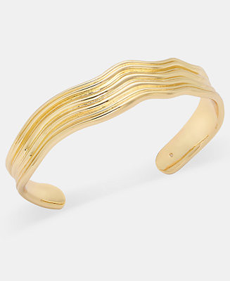 Textured Cuff Bracelet, Macy's Exclusive | Macy's