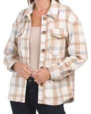 Plaid Shacket | Lightweight Jackets | T.J.Maxx | TJ Maxx
